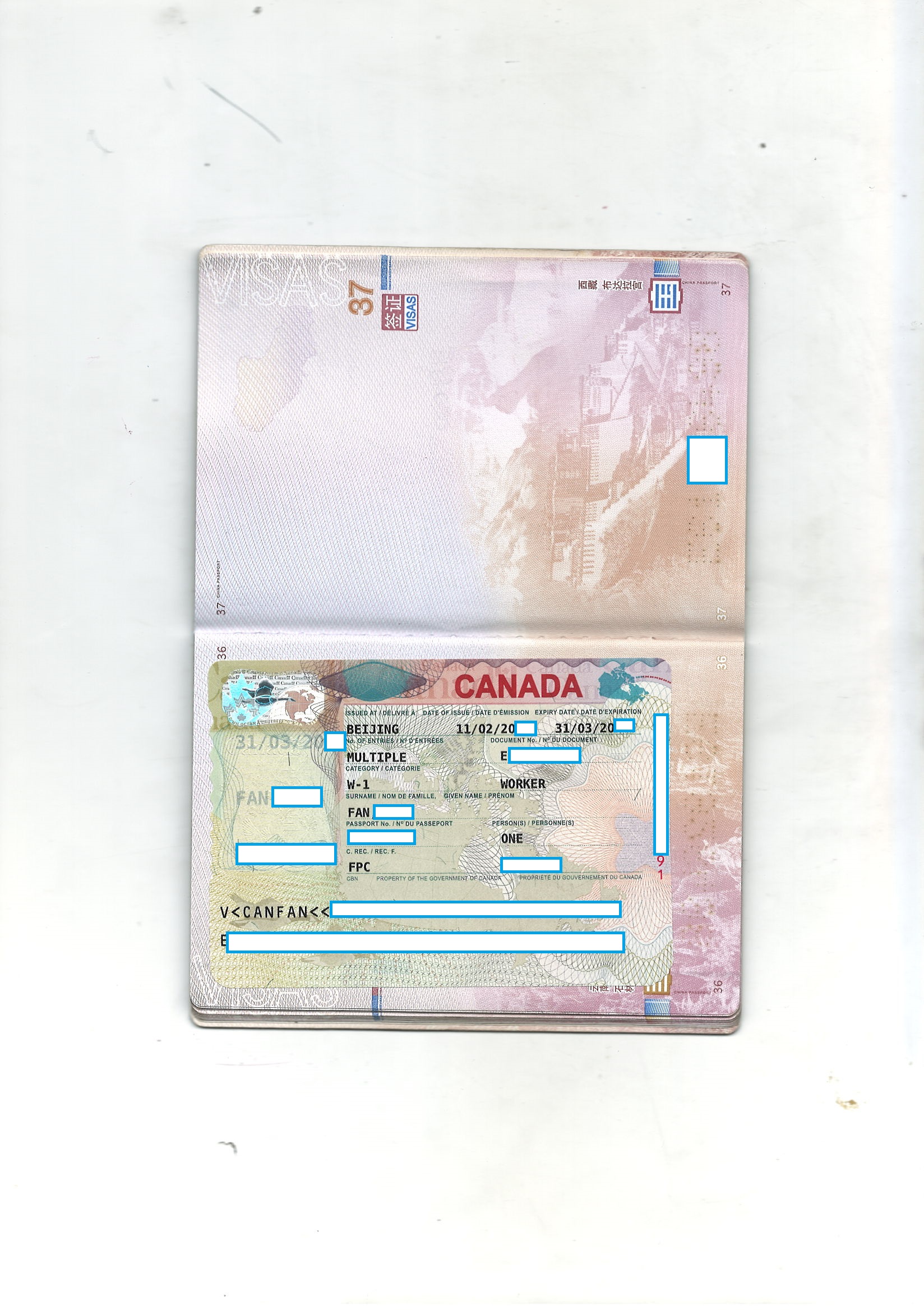 加拿大移民签证